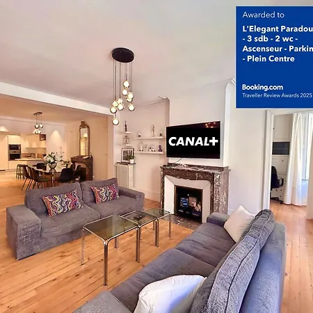 Appartement L'elegant Paradoux - 3 Sdb - 2 Wc - Ascenseur - Parking - Plein Centre